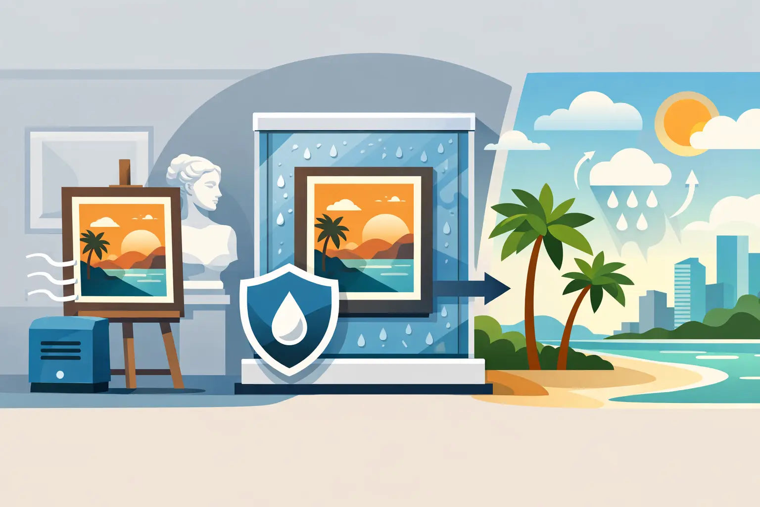 Protecting Art From Humidity in South Florida
