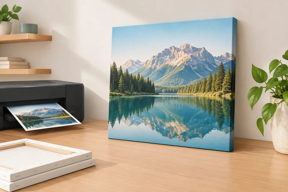 Printing Photos on Canvas for Lasting Display