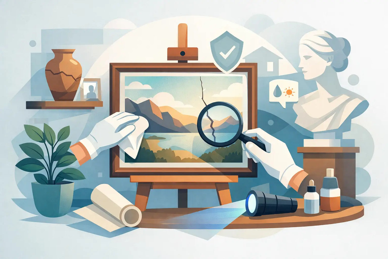 What Art Conservation Can Protect at Home