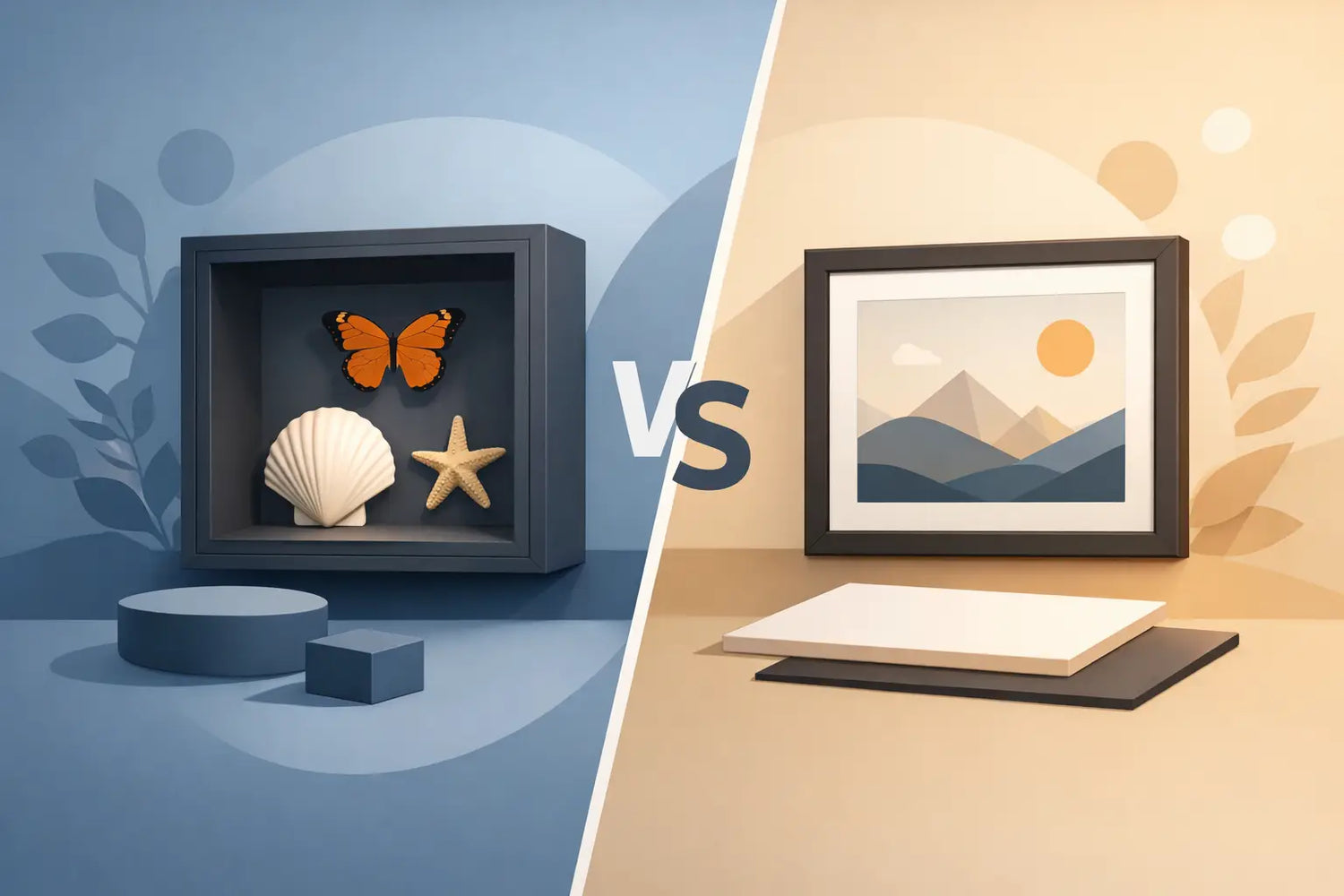 Shadow Box vs Frame: Which Display Fits?