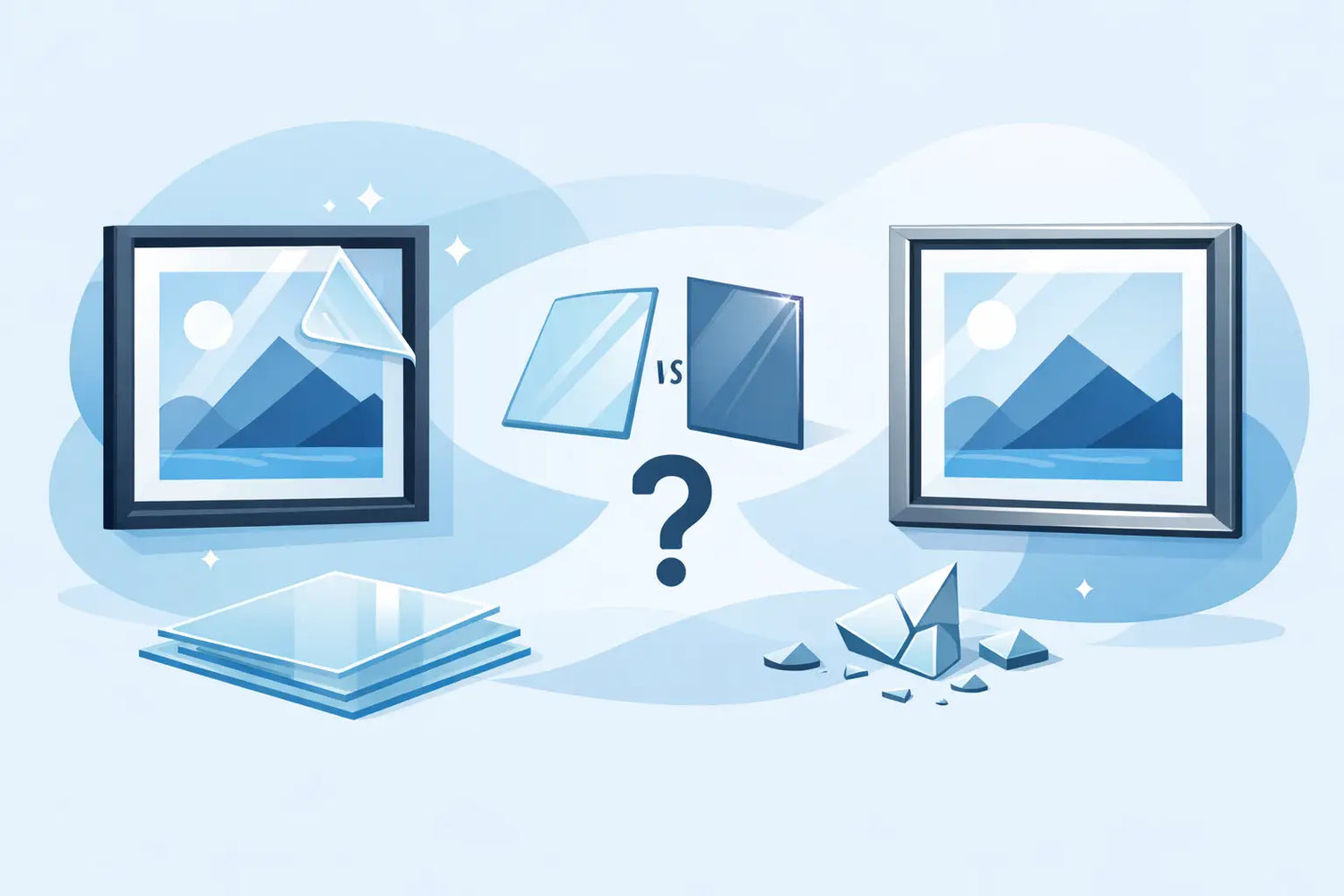 Plexiglass vs Glass Framing: Which Is Right?