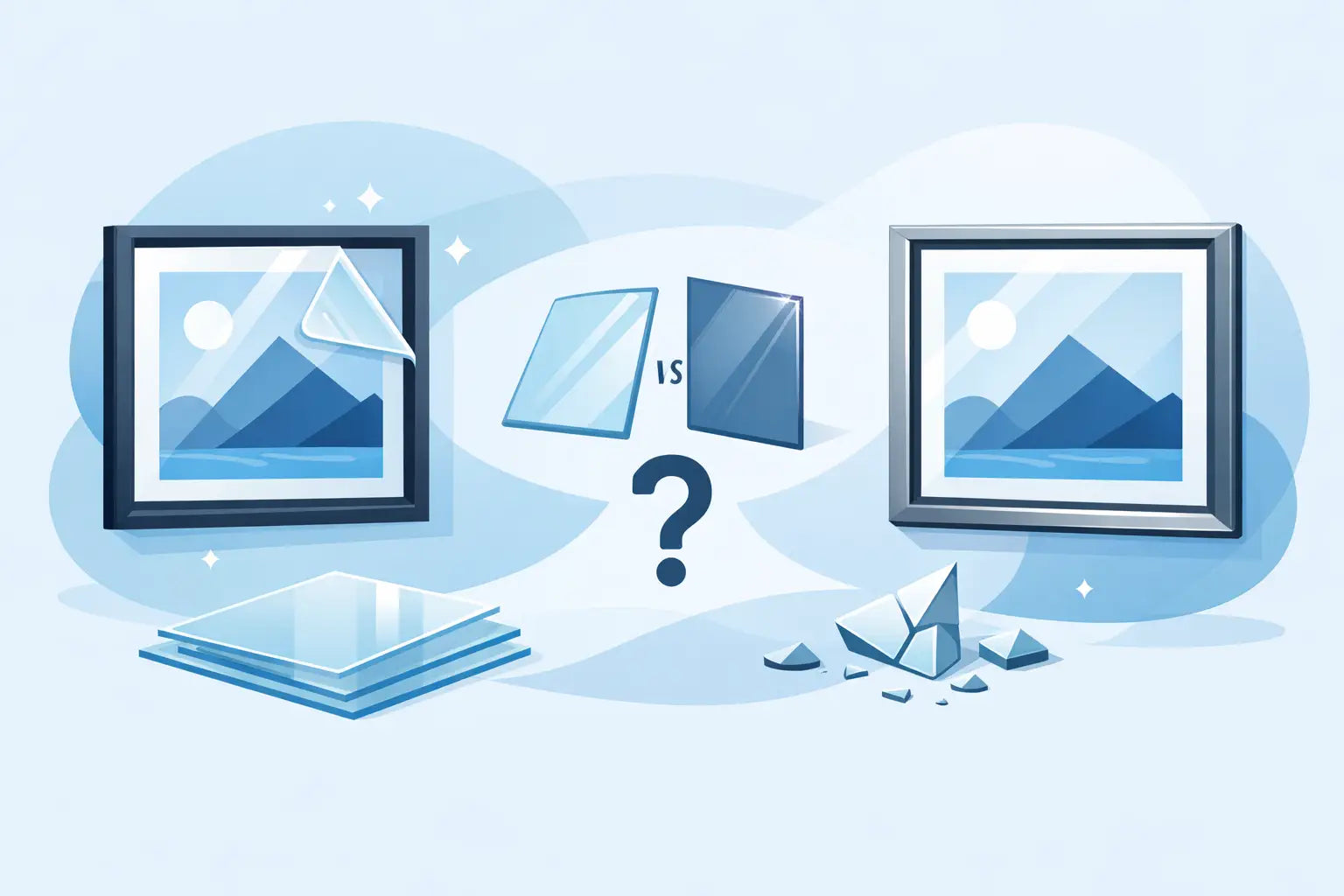 Plexiglass vs Glass Framing: Which Is Right?