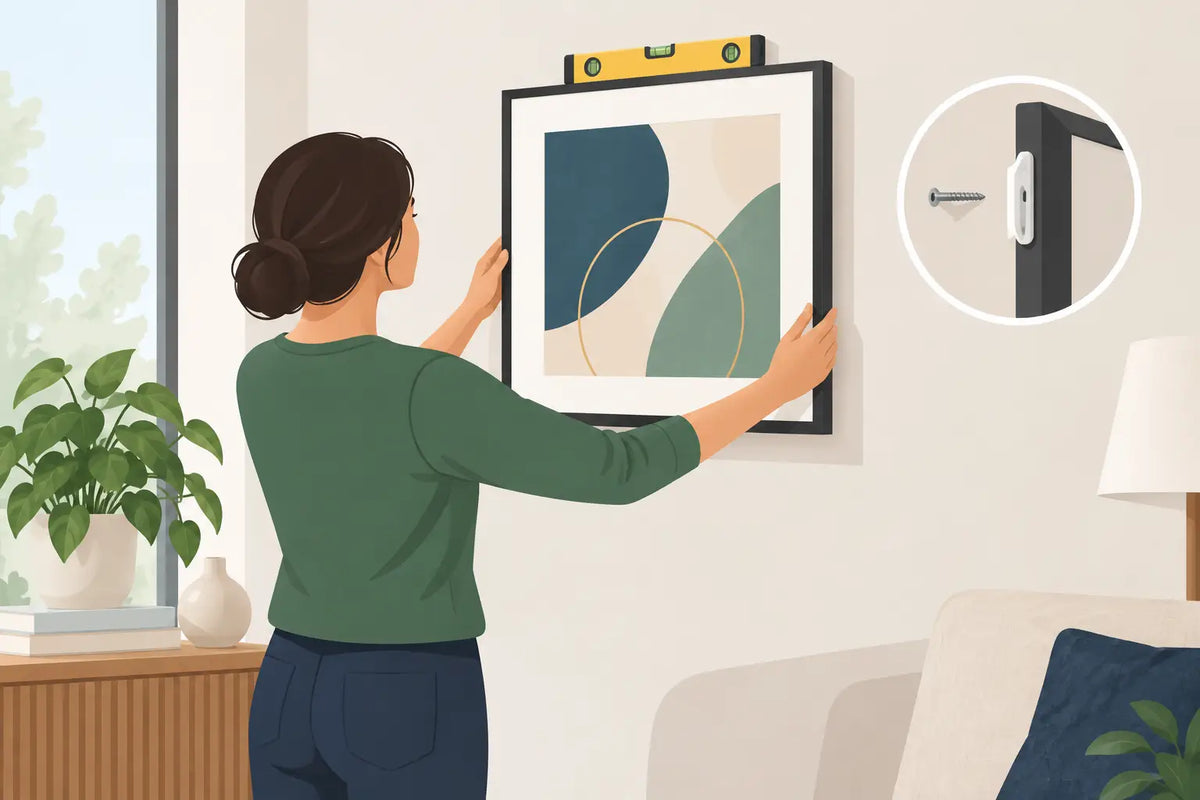 How to Mount Floating Artwork With Confidence