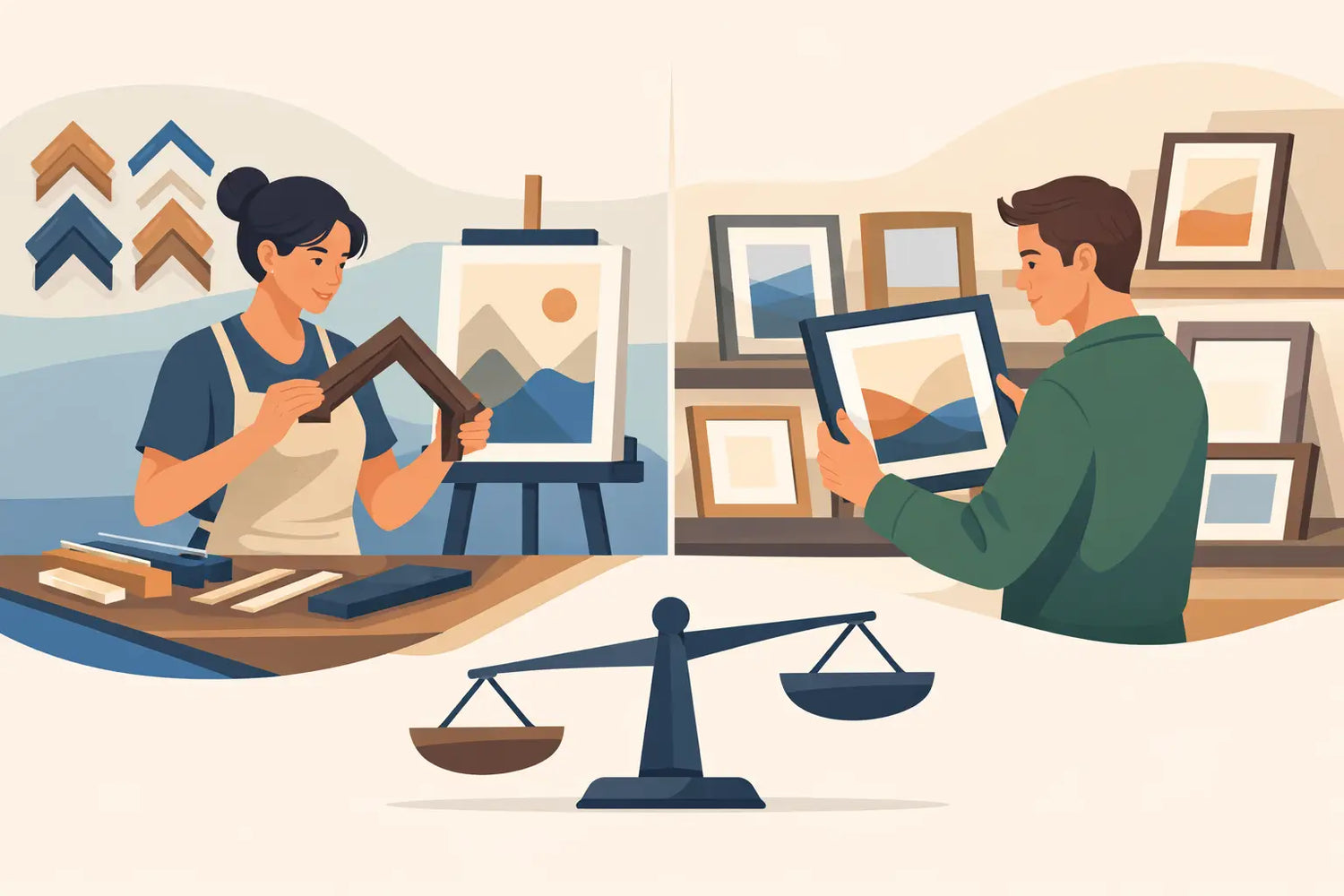 Custom Framing vs Ready Made: Which Fits?