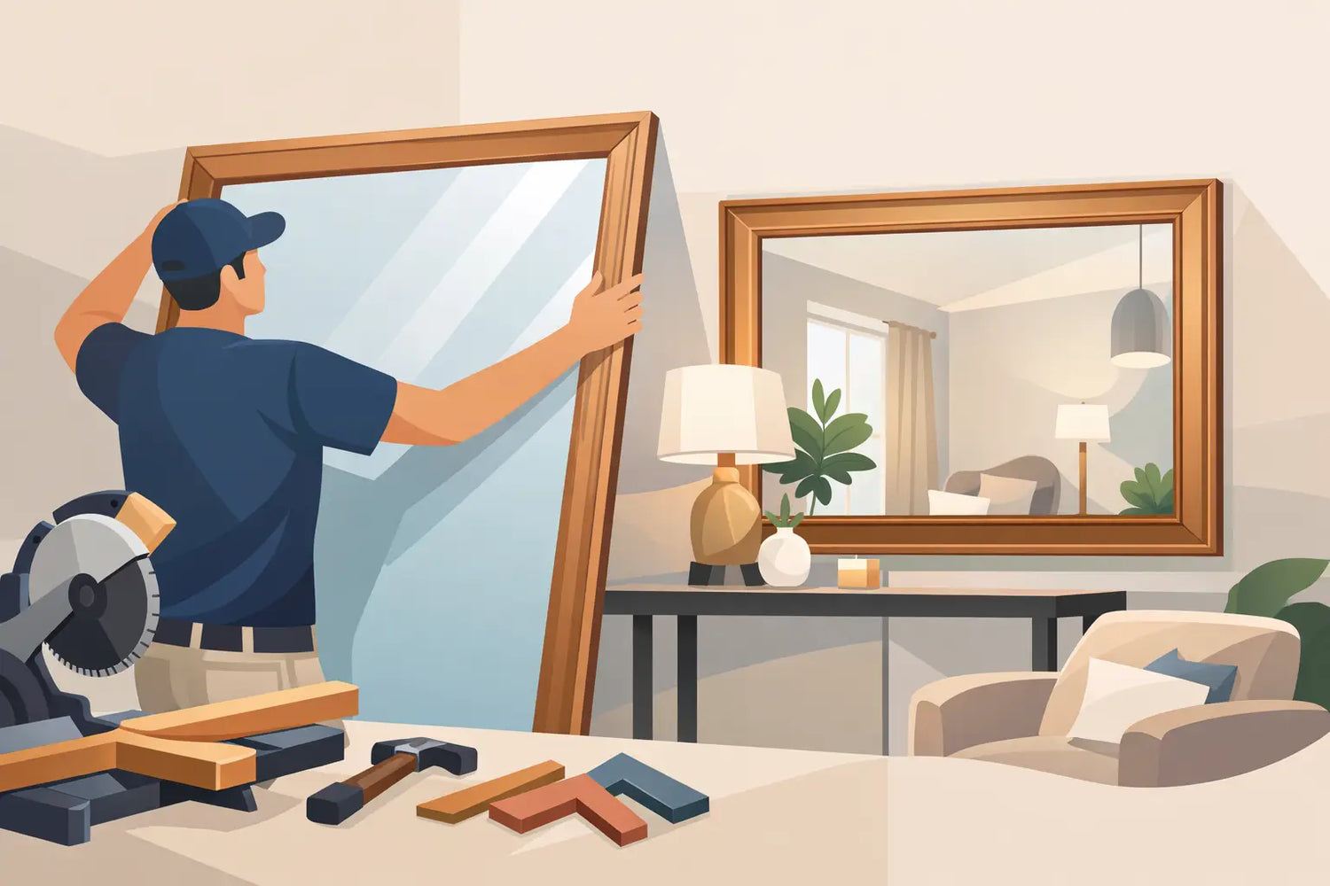 Mirror Framing Services That Change a Room