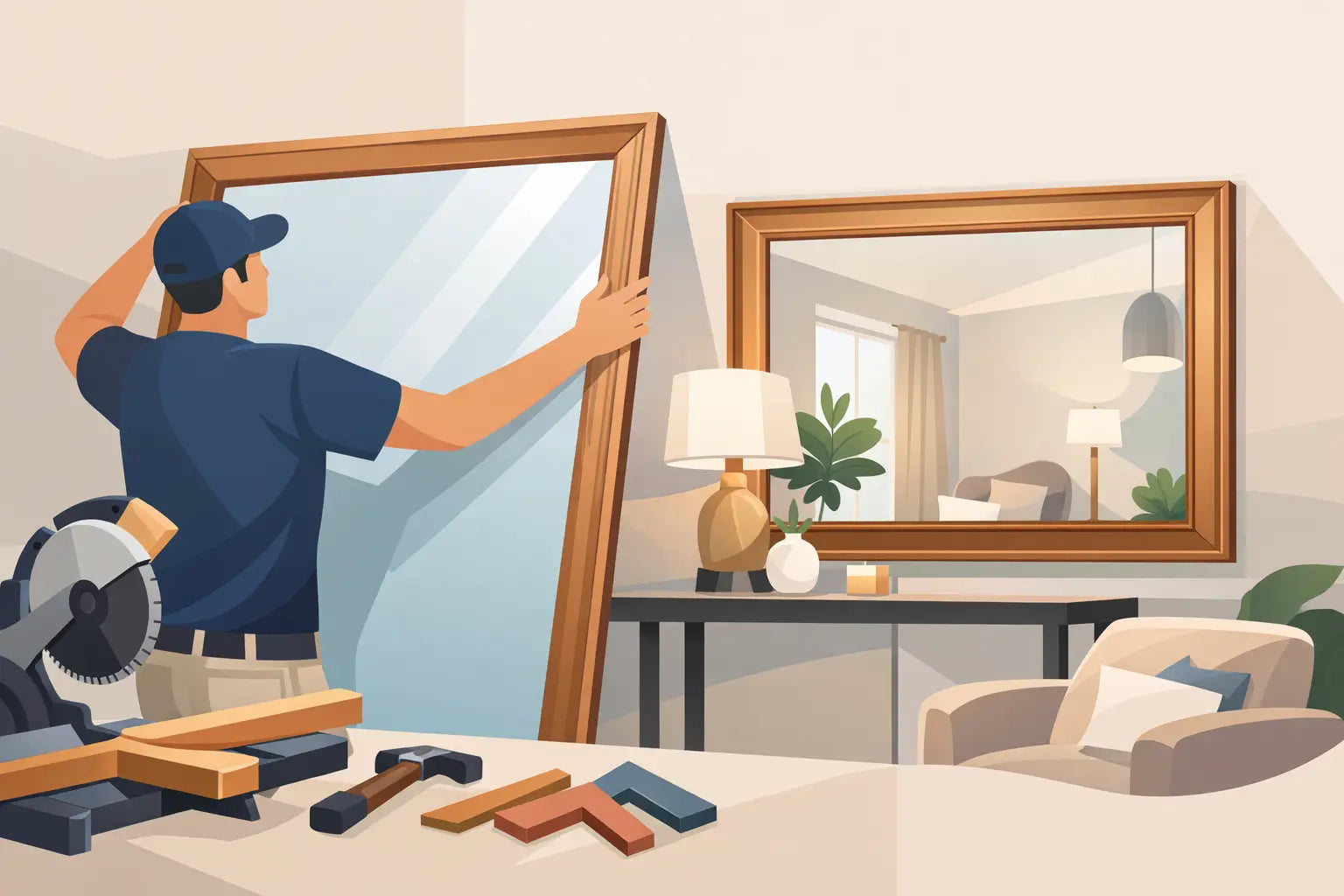 Mirror Framing Services That Change a Room
