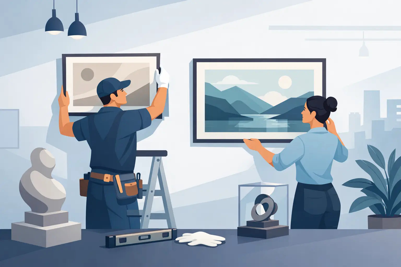 Art Hanging Services That Protect and Impress