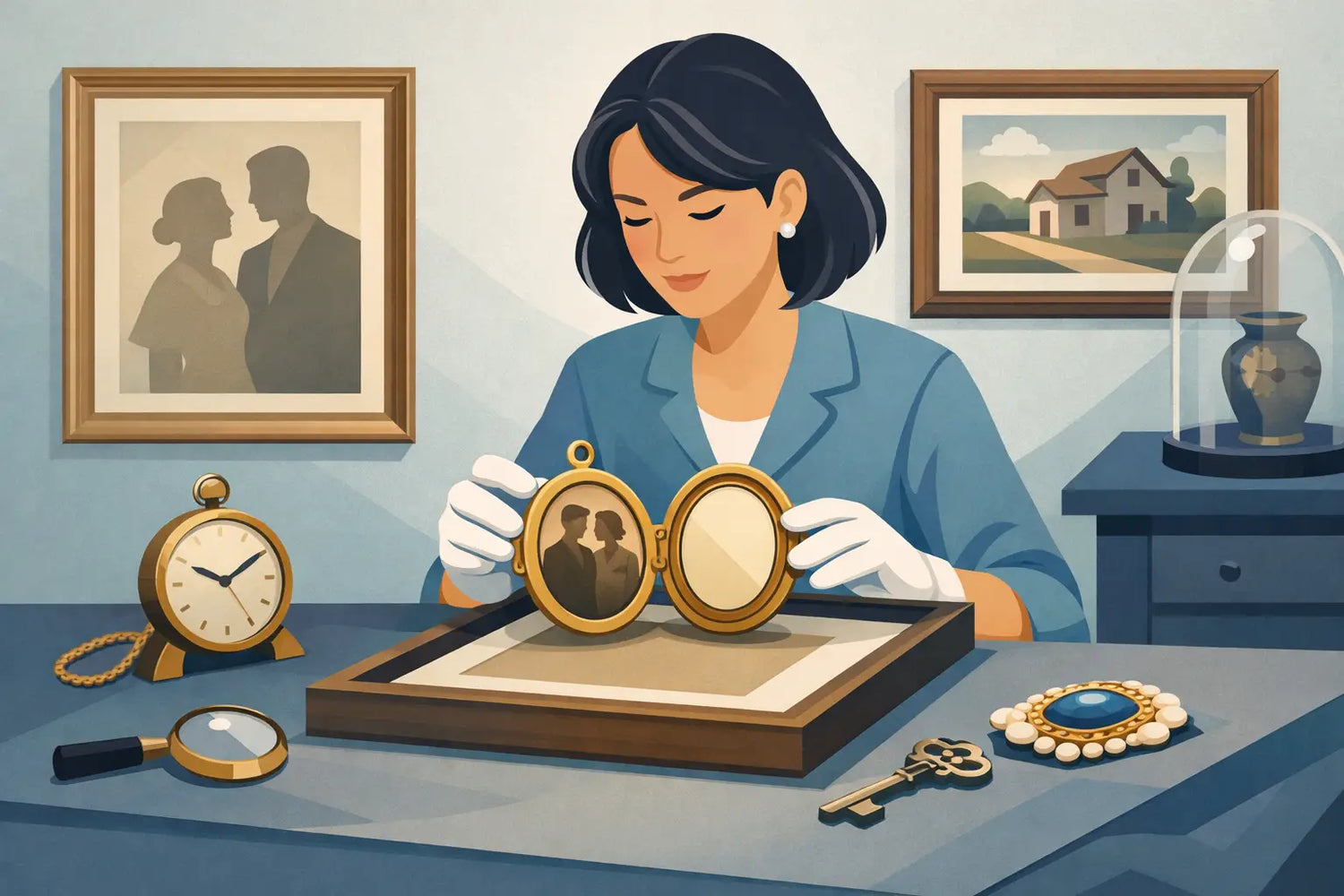 How to Frame Family Heirlooms Without Risk