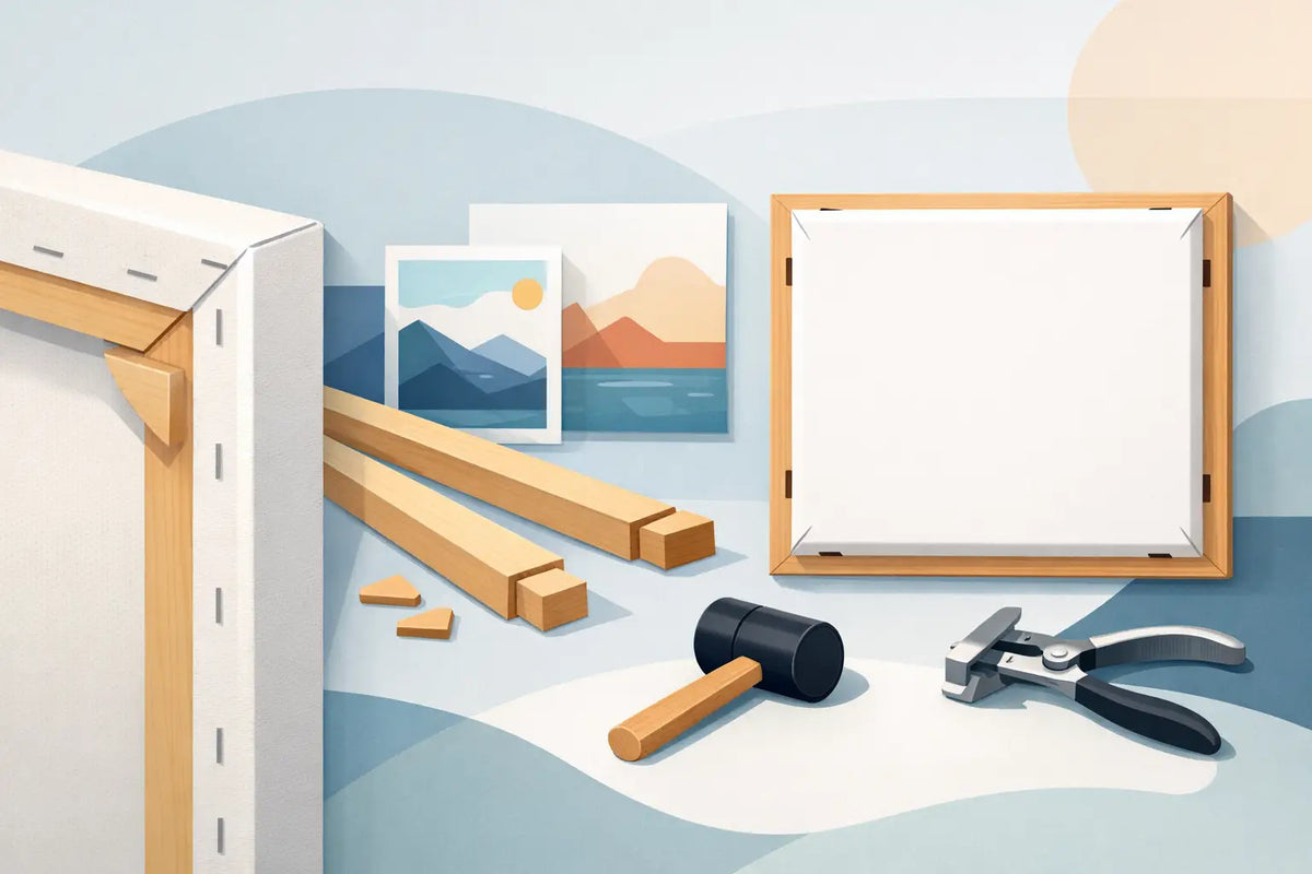 Choosing Canvas Stretcher Bars for Lasting Display