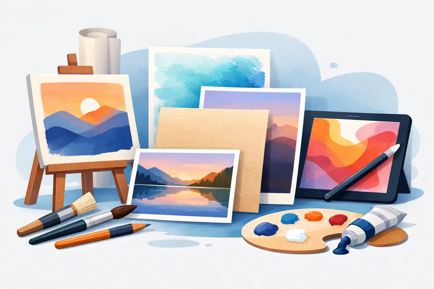 Best Printing Surfaces for Artists Compared