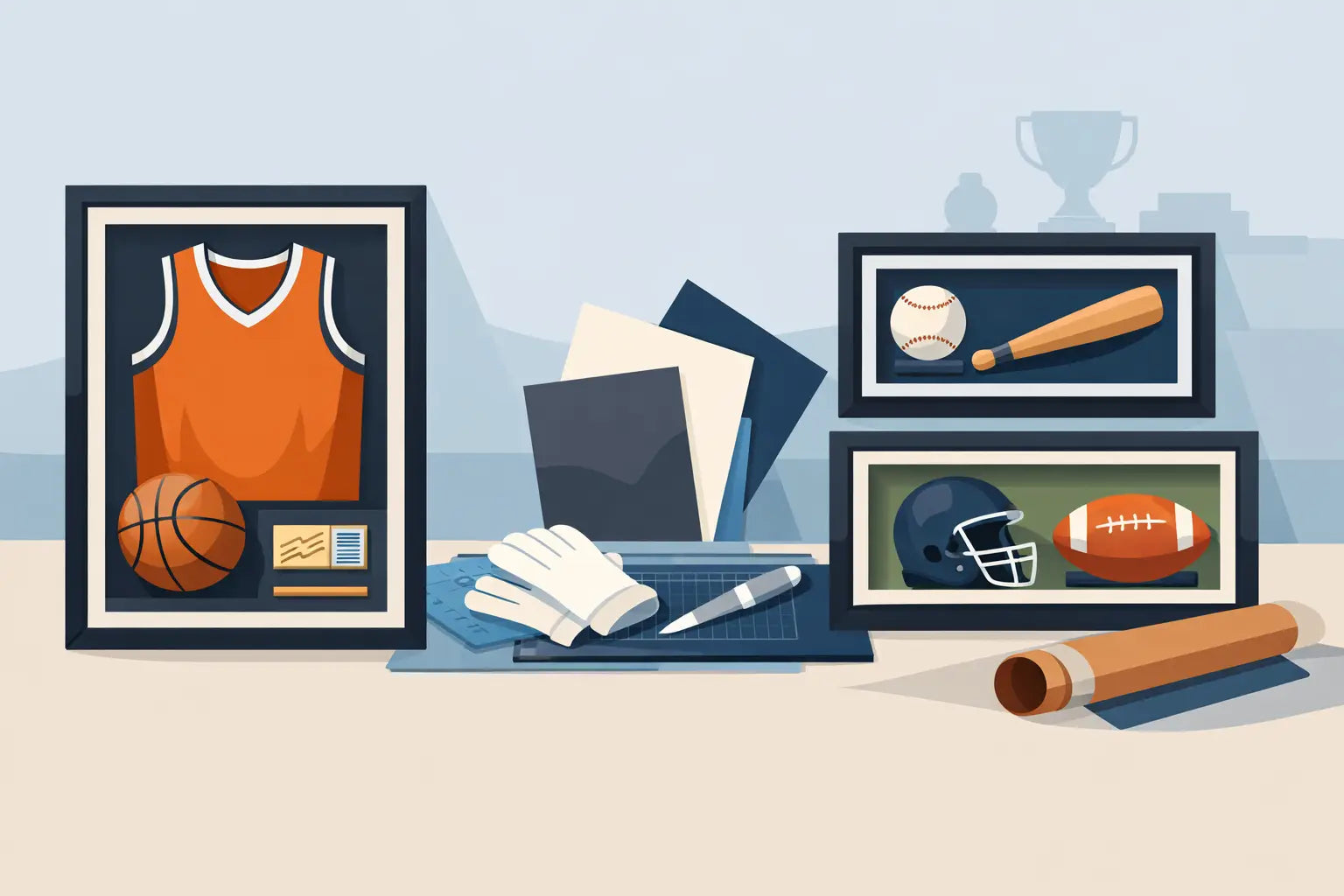 Sports Memorabilia Framing Done Right