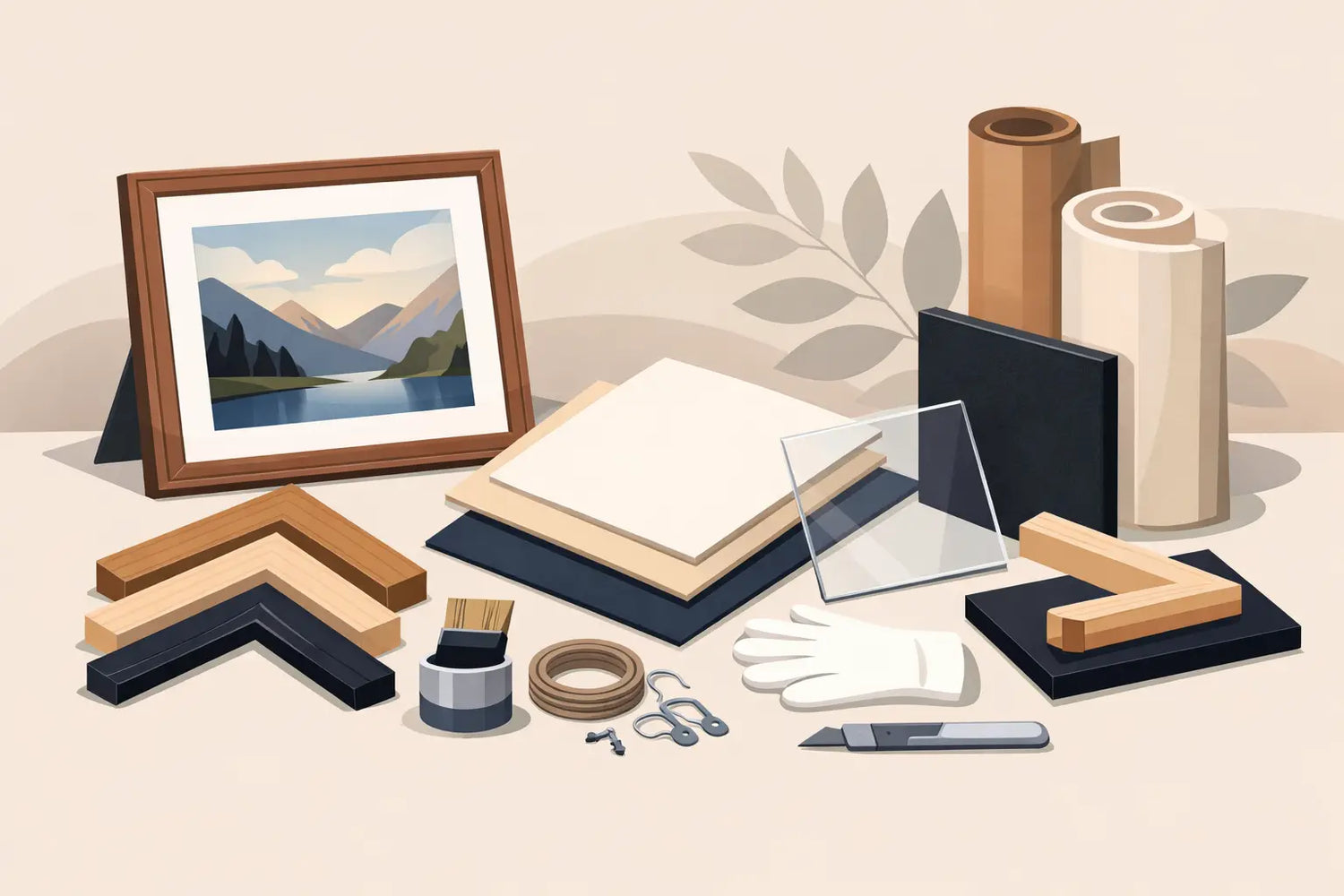 Custom Framing Materials Guide for Lasting Art