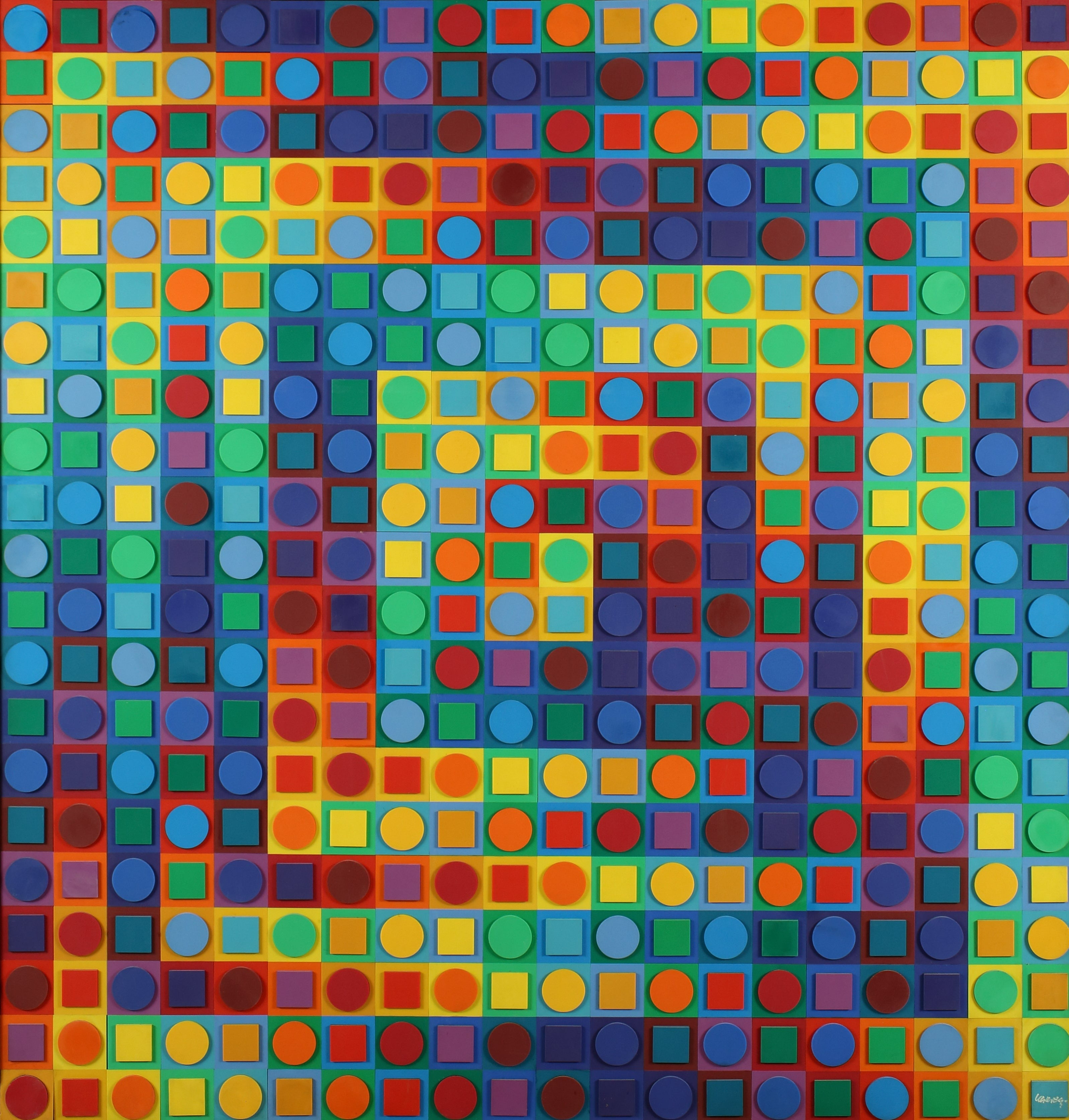Vasarely and Top Art &amp; Frame